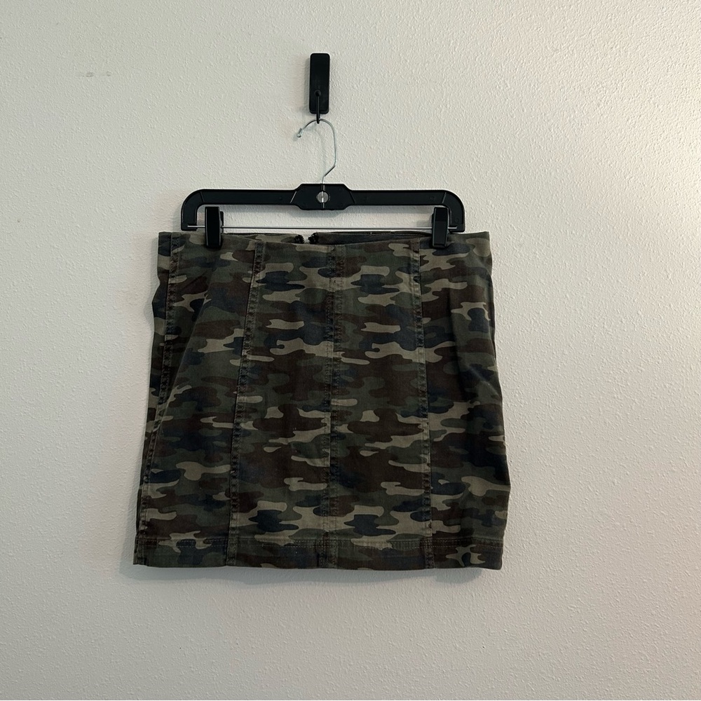 Free People | Camo Skirt